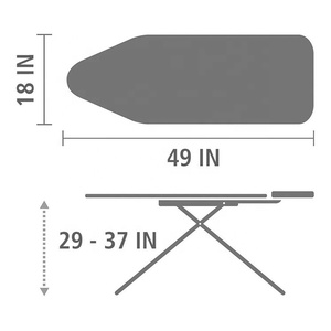 <span class=keywords><strong>Tabla</strong></span> <span class=keywords><strong>de</strong></span> <span class=keywords><strong>Planchar</strong></span> Plegable Mini, Ecológica y Moderna para Baño, Tipo Vertical <span class=keywords><strong>con</strong></span> Funda para <span class=keywords><strong>Tabla</strong></span> <span class=keywords><strong>de</strong></span> <span class=keywords><strong>Planchar</strong></span> y Perchero - Product Image 3