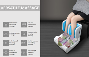 Nouveau masseur de jambes complet 8D avec airbag, tapotement, chauffage, thérapie vibratoire électrique, <span class=keywords><strong>massage</strong></span> des pieds pour la <span class=keywords><strong>circulation</strong></span>, mollets et cuisses - Product Image 4
