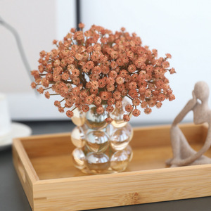 Baby's Breath <b>Artificial</b> Flower <b>Bouquet</b> Autumn Color Soft Pvc Long Lasting Home Decoration Wedding Props - Product Image 2