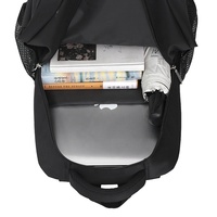 Sac à dos unisexe grande capacité pour étudiants, sportifs et ordinateurs portables, antivol, étanche, avec fermeture éclair, doublure en polyester et matériaux réfléchissants