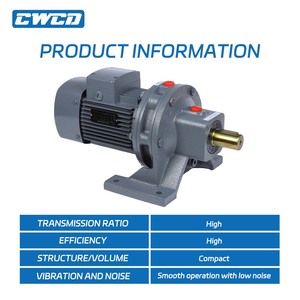 Giảm tốc độ bánh răng variator truyền điện Worm Gear hộp số giảm cycloidal Gear Box - Product Image 4