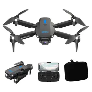 E88 Max Mini Dron sin escobillas con cámara 4K Fotografía aérea UAV Quadcopter Posicionamiento de flujo óptico Control remoto Principiantes