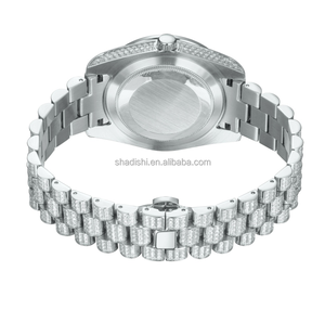Relojes Deportivos de Cuarzo con Circonita de Ali <span class=keywords><strong>Baba</strong></span>, Último Modelo de 40 mm, Movimiento MIYOTA de Lujo, Resistentes al Agua 3BAR, Correa de Acero Inoxidable, China - Product Image 6