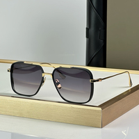 Lunettes de soleil polarisées de haute qualité pour hommes et femmes, verres dégradés UV400, légères, monture classique de créateur, tendance