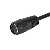 Câble d'extension de connecteur d'aviation Mini Din mâle femelle étanche OEM 4 5 6 8 13 broches