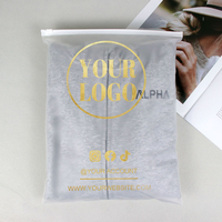 Sac Ziplock Translucide Givré UniOne pour T-shirts, Sous-vêtements et Vêtements – Emballage Personnalisé avec LOGO – Sac Ziplock Mat pour Vêtements