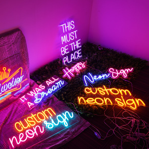 Thả vận chuyển Hạnh Phúc sinh nhật tùy chỉnh Acrylic chữ Hạnh Phúc sinh nhật Neon dấu hiệu cho bữa tiệc sinh nhật trang trí neon ánh sáng - Product Image 2