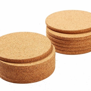 Factory Wholesale <b>Cork</b> Wood <b>Coaster</b> with Custom Logo of All Types Shape - Product Image 5