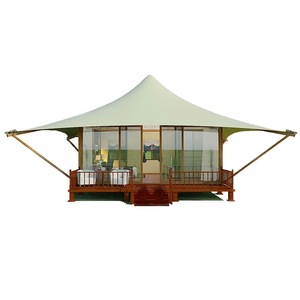 Membrane Structure <b>Tent</b> Hotel Aluminum Oxford Cloth Double Layer Four Season <b>Large</b> Space Outdoor Camping Shelter - Product Image 5