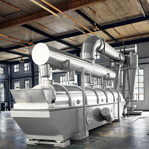 Nueva bomba secadora, suspensión de Motor, secador de lecho fluidizado vibratorio para secar ácido cloroacético, líquido, equipo de secado de sal comestible - Product Image 1