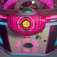 Machine à prix à roue tournante pour 4 joueurs, directement de l'usine, corps en plastique, acrylique et métal, jeu d'arcade à monnayeur, garantie 12 mois