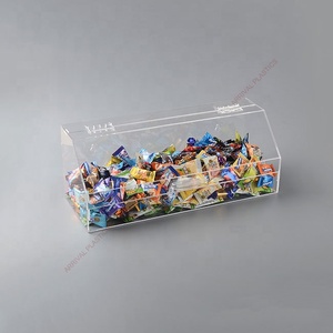 Nhà Sản Xuất Bán Buôn Tùy Chỉnh Trong Suốt Acrylic Kẹo Dispenser Hộp Container Acrylic Kẹo <span class=keywords><strong>Bin</strong></span> Với Scoop - Product Image 5