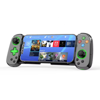 Manette de jeu mobile sans fil D6 extensible |   Accessoires de jeu vidéo pour téléphone, joystick, manette, poignée pour Android, IOS, PC