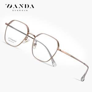 Danda Eyewear Full Rim Rectangle Titanium Optical <b>Frames</b> ST6224 Unisex Lightweight Eyeglasses - Product Image 1
