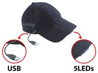 Gorras de Béisbol LED de Diseño Moderno / Gorras y Sombreros de Béisbol con Luces LED
