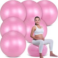 Ballon d'exercice pelvien en PVC anti-éclatement et antidérapant pour la récupération post-partum et l'entraînement du tronc, logo personnalisé, vente en gros