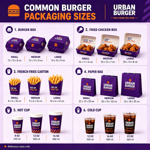 Boîte <span class=keywords><strong>à</strong></span> <span class=keywords><strong>frites</strong></span> jetable en papier pour emporter, emballage alimentaire personnalisé pour ailes de poulet, boîtes <span class=keywords><strong>à</strong></span> hamburgers, conteneur pour plats <span class=keywords><strong>à</strong></span> emporter rapides - Product Image 5