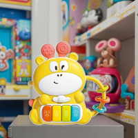 Mignon Girafe Animal Style Piano Électrique Clavier Instrument En Plastique Musique Apprentissage Jouet Éducatif pour Enfants Bébé Cadeau
