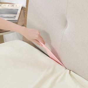 Custom Logo Portable Convenient Bed <b>Sheet</b> Tucker Tool Tucking Paddle Reusable <b>Plastic</b> <b>Sheet</b> Change Helper Bed Skirt Replacement - Product Image 4