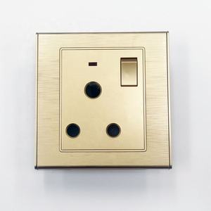 Prise électrique vide à broches creuses, Afrique du Sud, en laiton, grande taille, petite taille 8,7 mm 7 mm, 16A, pièces d'emboutissage en cuivre - Product Image 6