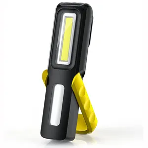 USB Rechargeable Work Light Anti-skidding Car Inspection Working Lamp with Magnet and Hook
