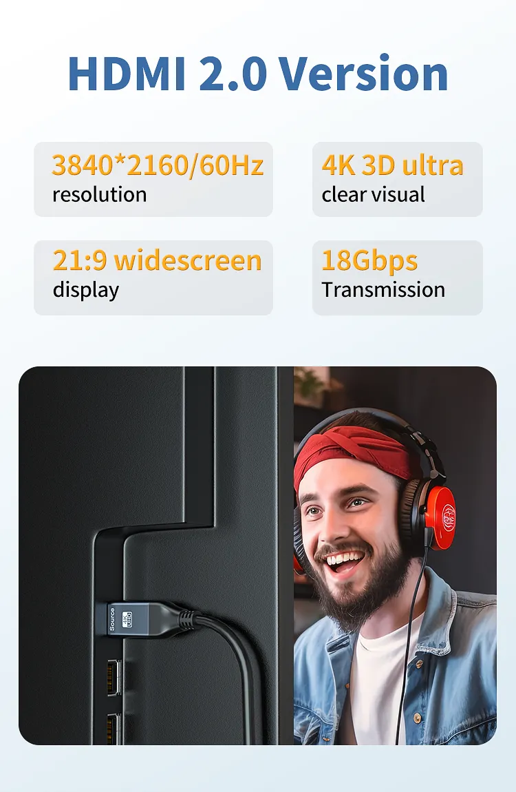 Giá tốt đẹp 30m HDMI 8K @ 60Hz AOC sợi quang HDMI cáp 8K 2.1 quang HDMI 4K 48gbps 10m/20m/50m/100M