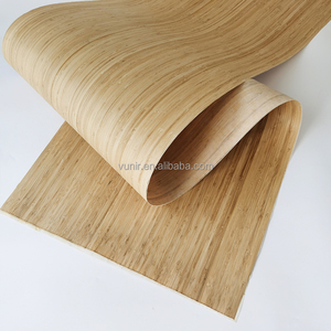 Impiallacciatura di bambù della pelle di bambù carbonizzata per la costruzione, impiallacciatura di legno a strato singolo Design ecologico sostenibile naturale <span class=keywords><strong>Vene</strong></span> - Product Image 3
