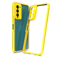 Moskado — étui de téléphone portable, cadre coloré, pour modèle Tecno CAMON 18 PREMIER, couverture arrière très claire, vente en gros, 2022