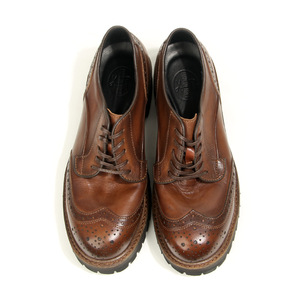 Zapatos Brogue de Cuero Vintage con Punta Redonda, Color Marrón, Antideslizantes, Estilo Casual para Hombre, Otoño, Tallas 38-44 - Product Image 2