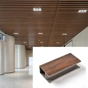 Pvc Panel Foshan Wood Plastic PVC Composite Wall Panel WPC Ceiling Tile For Interior/Exterior Decoration Building Materials