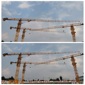 DAHAN QTZ500(8530) Flat Top <b>Tower</b> <b>Crane</b> 25 Ton Rated Lifting Moment 500t.m Motor 350m Max Lifting Height for Construction - Product Image 2