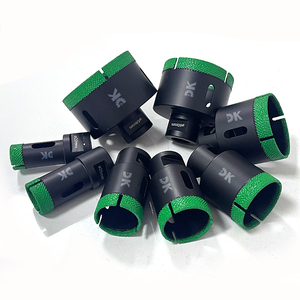 Kit di Punte Diamantate a Segmenti M14 Brasate Sottovuoto, Set di Punte per Carotaggio Diamantate, Set di Punte per Foratura Piastrelle - Product Image 5