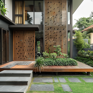 Buiten Metalen Aluminium Stalen Wandpaneel Scherm Interieur Kamer Verdelers Lasergesneden Partitie - Product Image 6