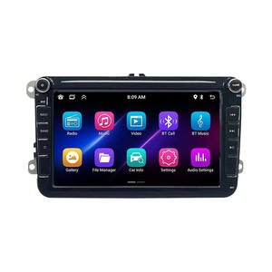 Autoradio Android 8" con DSP, CarPlay, GPS, TPMS per VW Golf, Passat, Polo, Bora, Seat Toledo, Leon, Skoda <span class=keywords><strong>Fabia</strong></span>, Octavia, <span class=keywords><strong>Superb</strong></span>, Yeti - Product Image 1