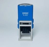 Machine à tamponner les dates à usage général S-3030D, tampon encreur personnalisé pour bureau/personnel, avec logo sur mesure et tampon encreur en caoutchouc