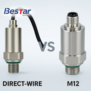 Micro Luchtdruksensor Direct Kabel IP65 0.5-4.5V 0-5V Gelaste Druksensor voor Gas Water Olie Druktransducer - Product Image 6