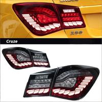 Pour Chevrolet Cruze 09-14, ensemble de feux arrière 12V 30W, clignotants LED modifiés à effet écailles de dragon