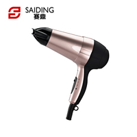 Sèche-cheveux professionnel de salon 2200W, moteur CC haute puissance, protection contre la surchauffe, sèche-cheveux ionique