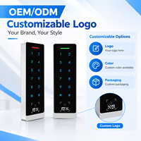 Lecteur de codes QR étanche IP66, clavier métallique RFID 125KHz, système de contrôle d'accès autonome pour porte, vente en gros directe usine