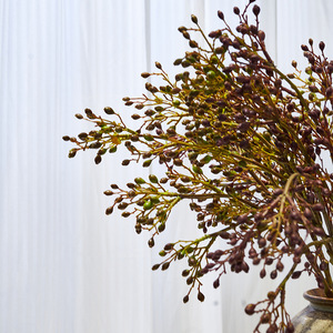 Ramo de flores de simulación, decoración pastoral europea de cadera rosa, accesorios de arreglo de flores de frutas de simulación - Product Image 2