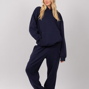 Sudadera con capucha de algodón de primera calidad con logotipo personalizado para hombres y mujeres, sudadera de Jersey de gran tamaño, moda urbana, venta al por mayor a granel - Product Image 3