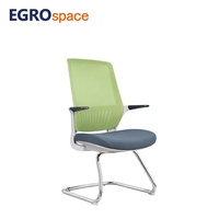 Chaise de bureau de direction et visiteur EGROspace moderne, réglable, à dossier haut en maille, inclinable