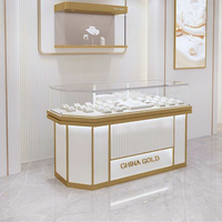 Vitrine de présentation de montres et bijoux en or, sur mesure, durable, de haute qualité, pour jade et émeraudes, comptoir commercial en verre, pour pâtisserie