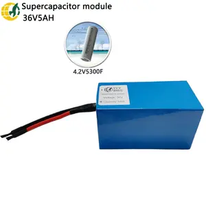 Yky Snelle Lading Grafeen Supercondensator Batterij 36v5ah Power Module Voor E-Bike Oem/Odm 12V 24V 48V Farad Condensator Power Pack