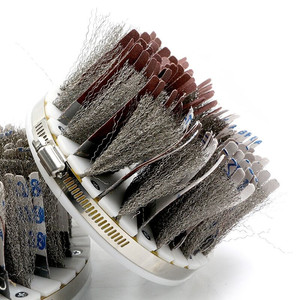 <span class=keywords><strong>Brosse</strong></span> à disque de ponçage <span class=keywords><strong>pour</strong></span> polir les panneaux de bois en 5 pouces 6 pouces - Product Image 6