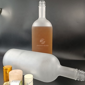 Bouteille en verre grande capacité de 1,5 litre, couleur givré, pour l'emballage de spiritueux, de vin, de vodka, de <span class=keywords><strong>tequila</strong></span> - Product Image 3