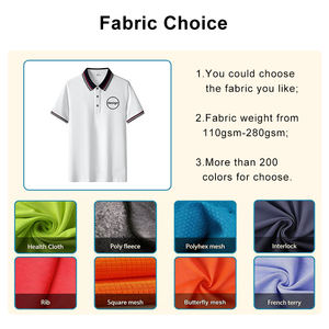 Camiseta Polo para Hombre, Precio de Fábrica OME, 250gsm, Lisa, con Logotipo Personalizado, Tu Propia Marca, Jersey de Golf, Ropa Casual - Product Image 4