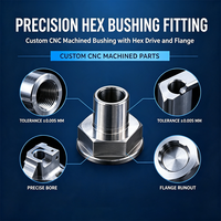 Servicios de Mecanizado CNC de Precisión en Aluminio HUALONG OEM, Prototipado Rápido, Servicio de Mecanizado de Piezas por Fresado y Torneado CNC