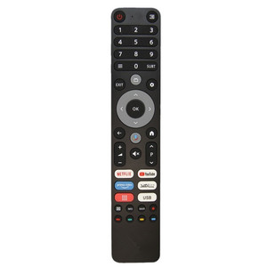 La télécommande infrarouge vocale NVTC convient aux télécommandes de télévision <span class=keywords><strong>CHIQ</strong></span> avec Netflix et YouTube. - Product Image 1