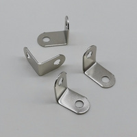 Connecteur en L triangulaire à angle droit universel en fer galvanisé robuste 15x10mm pour fixation de cadre photo en bois